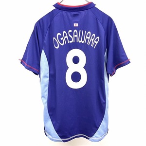 (株)ジェイリーグエンタープライズ JFA OFFICIAL COODS サッカー レプリカユニフォーム 背番号8 OGASAWARA 小笠原満男 半袖 S 紺 メンズ