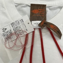 ビームス×香取慎吾×ストリングス 【新品/訳アリ】BEAMS × SHINGO KATORI×STRINGS 映画 Tシャツ 半袖 綿100% Free 杢紺系 レディース_画像4