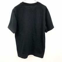 ニューバランス NB NEW BALANCE Tシャツ カットソー ロゴプリント 1906 丸首 クルーネック 半袖 綿100% コットン S ブラック 黒 メンズ_画像2