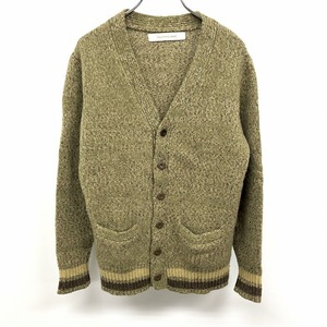  Inpaichthys Kerri Inpaichthys Kerri knitted cardigan button stop V neck long sleeve wool 100% Mme Ran ji green green series lady's 