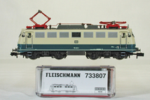 FLEISCHMANN 733807 ＤＢ（旧西ドイツ国鉄）Ｒ１１０.３型電気機関車（トルコブルー／ベージュ）_画像1