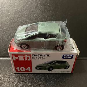 Tomica 104 VITZ TOYOTA VITZ ЛИТОЙ АВТОМОБИЛЬ