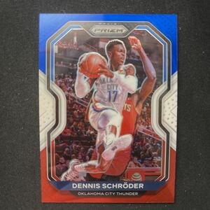 2020-21 Panini NBA Prizm Red White Blue Prizm Dennis Schroder Oklahoma City Thunder