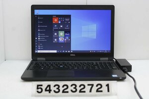 DELL Latitude 5580 Core i3 7100U 2.4GHz/8GB/256GB(SSD)/15.6W/FWXGA(1366x768)/Win10 【543232721】