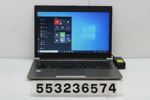 東芝 dynabook R63/J Core i5 7200U 2.5GHz/8GB/128GB(SSD)/13.3W/FWXGA(1366x768)/Win10 【553236574】