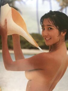 向井亜紀写真集　日本女子大学出身　高学歴タレント　1988年　初版本　