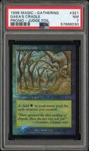 PSA7 MTG ガイアの揺籃の地 Gaea's Cradle 英語版 foil ジャッジ報奨 プロモ マジックザギャザリング_画像1