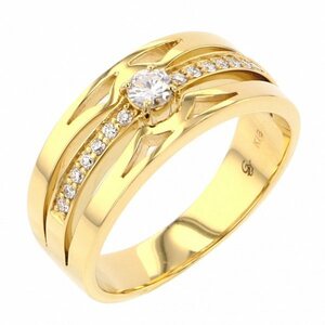 yuki The ki regalia yellow gold diamond ring YMR14.1.6.5