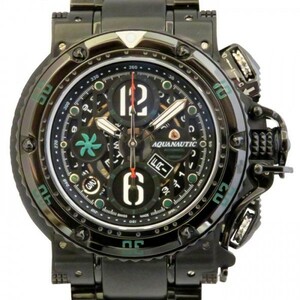 Aqua No Tick Aquanautic King Sub -Commander Subcomander KRP2202HBS22 Black Dial New Watch Men's