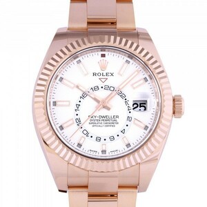 ロレックス ROLEX スカイドゥエラー 326935 アイボリー/バー文字盤 中古 腕時計 メンズ