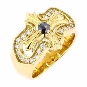 yuki The ki regalia yellow gold diamond ring YMR12.1.6.5