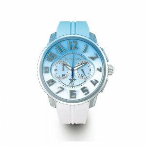  Tendence TENDENCEti color TY146105 blue face wristwatch men's 