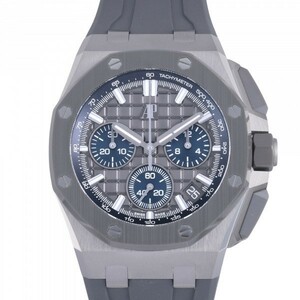 o-tema*pigeAUDEMARS PIGUET Royal дуб offshore хронограф 26420IO.OO.A009CA.01 серый / голубой циферблат б/у наручные часы мужской 