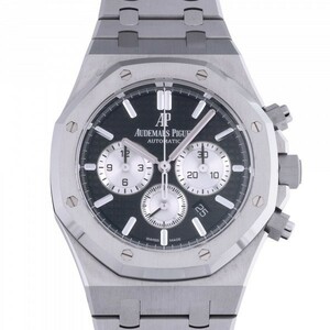 オーデマ・ピゲ AUDEMARS PIGUET ロイヤルオーク クロノグラフ 26331ST.OO.1220ST.02 ブラック/シルバー文字盤 中古 腕時計 メンズ