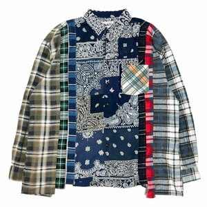 MIYAGI HIDETAKA ミヤギヒデタカ　x Needles 7Cut Wide Shirt マルチ サイズ:F