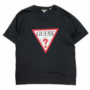 GUESS ゲス　x ASAP ROCKEY COLLAB TEE ブラック サイズ:L