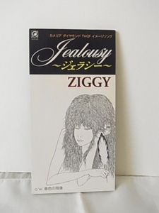 CSD 8㎝CD　ZIGGY　ジギー　Jealousy　ジェラシー　カメリアダイアヤモンドTV-CF　イメージソング　春色の残像　廃盤　貴重　ジギー森重