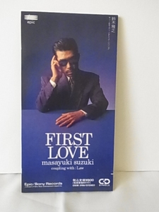 ８㎝CD　鈴木雅之　FIRST　LOVE　1991年　SCD　Law　貴重