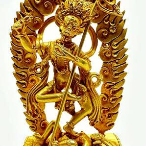 ◆ダーキニー(荼枳尼天)・ライオンヘッド像◆SIMHAMUKHA◆仏教 チベット