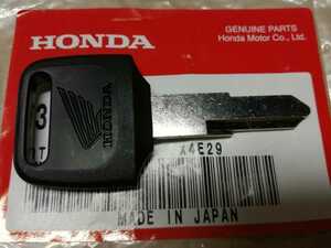 HONDA 純正 新品CM250 CB250T CB400T CB400N CB250N CB400D ホーク スーパーホークⅢR 中部限定 ブランク キー 送料込 スペアキー 左 溝