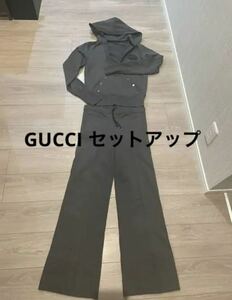  прекрасный товар Gucci GUCCI длинный рукав выставить футболка брюки хлопок 100 женский серый 