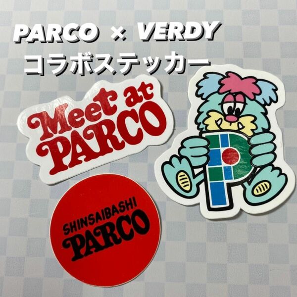 心斎橋PARCO×VERDY パルコ限定コラボステッカー　非売品