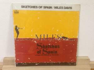 シールド 未開封 LP マイルス・デイビス 白掛帯 スケッチ・オブ・スペイン SOPL-156 MILES DAVIS SKETCH OF SPAIN sealed GIL EVANS