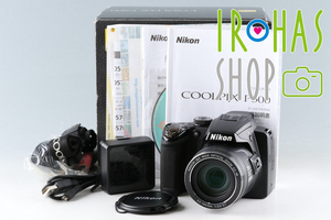 Nikon Coolpix P500 Цифровая камера с коробкой № 46886L4