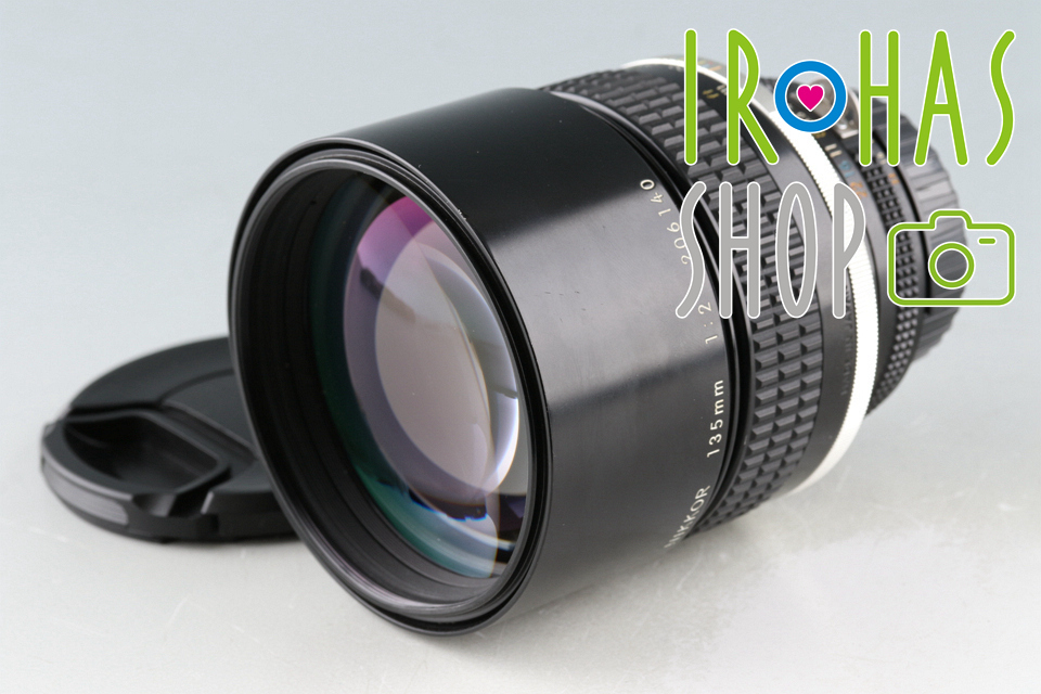 Nikon Nikkor 135mm F/2 Ais Lens #46827H32 | JChere雅虎拍卖代购