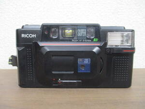 d10-4（RICOH FF-3D AF SUPER）リコー コンパクトフィルムカメラ 1:3.2 f=35mm RIKENON LENS 動作未確認 現状渡し
