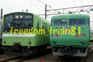 鉄道写真 03295:201系団体・117系快速 吹田総合車両所本所公開