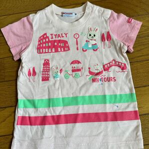 ミキハウス 半袖Tシャツ 80cm