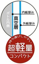 スケーター(Skater) ステンレス 水筒 おさるのジョージ 430ml 子供用 直飲み コップ飲み 2WAY コップ付き SKDC4-A_画像4