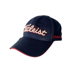 TITLEIST PROV1キャップ帽子 ゴルフキャップ コットン マーカー付き