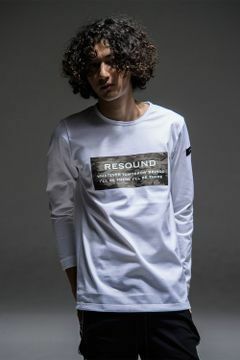 未使用　RESOUND CLOTHING　リサウンドクロージング　BOXROGO JERSEY LONG TEE 　RC21-T-002 ロングスリーブTシャツ　期間限定　サイズ1