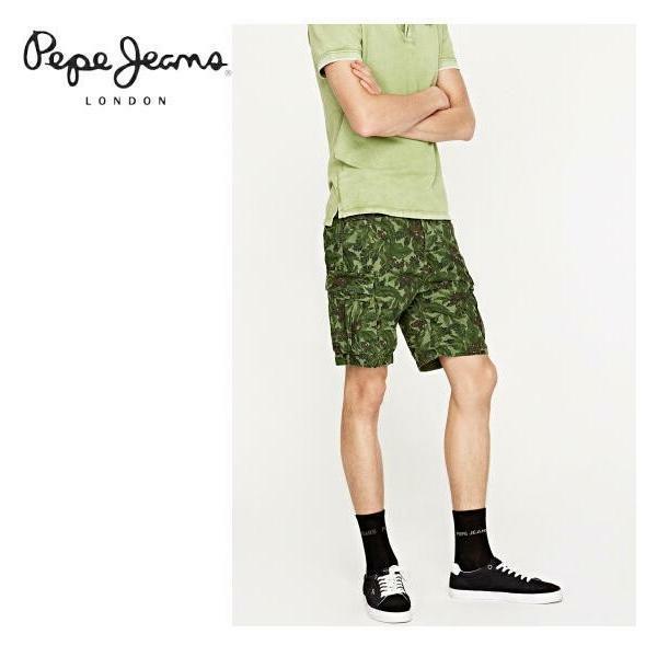 未使用　ペペジーンズ ショートパンツ 花柄 ハーフパンツ PEPE JEANS LONDON JOURNEY FLOWER SHORT　サイズ30　カラー706　定価15400円