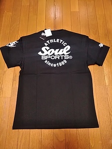 ソウルスポーツ Tシャツ XL 新品未使用品 タグ付き Soul Sports ウェア 新日本プロレス njpw ブラック カジュアルウェア