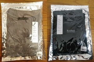 2枚セット 新品未開封品 Roshell タンクトップ XL ライトグレー ダークパープル ロシェル メンズ ロングタンク インナーウェア