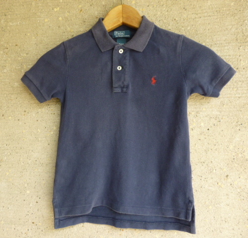 POLO RALPH LAUREN ラルフローレン　ポロシャツ ネイビー ４ / ４T