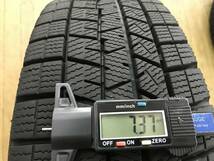 スタッドレス DUNLOP WM03 21年製 175/65R15 アルミホイールセット 4本 中古 アクア ヴィッツ フィット _画像6