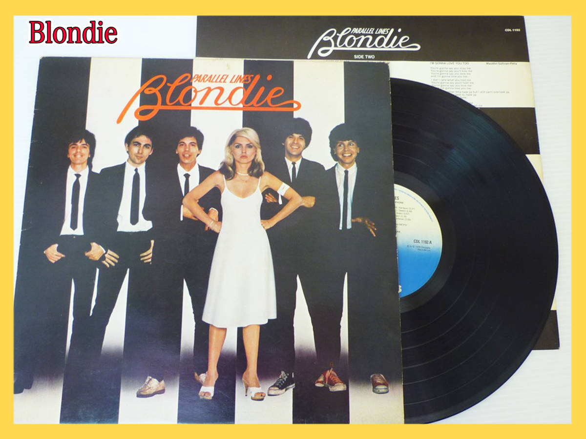 Blondie Parallel Lines元ChrysalisレコードリリースCHR ?の