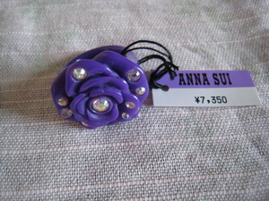 ANNASUI* Anna Sui * unused tag attaching ring regular price Y7350