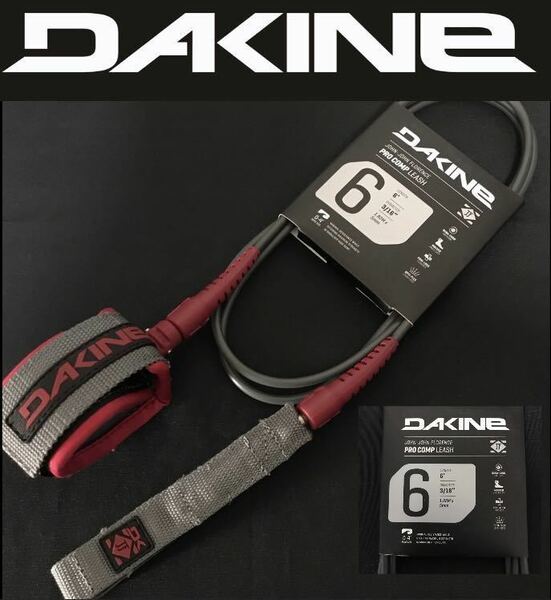 DAKINE 6ft ショートボード リーシュコード ダカイン サーフボード 6フィート コンプ POR クリエイチャー