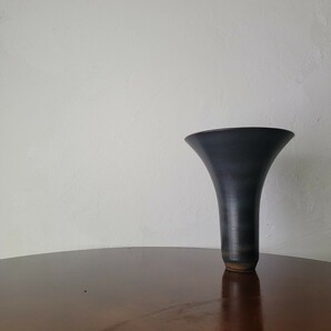 いけばな 池坊 作家陶器 Japanese Vintage Style Flower Vase 和モダン デザイン フラワーベース 花瓶 花器 一輪挿し 陶器 インテリア 01の画像9