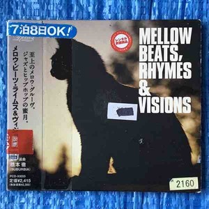 Mellow Beats, Rhymes & Visions PCD-93055 Caural Kero One Presto feat. 3rd Kind Funky DL Aloe Blacc Cyne レンタル落ちCD