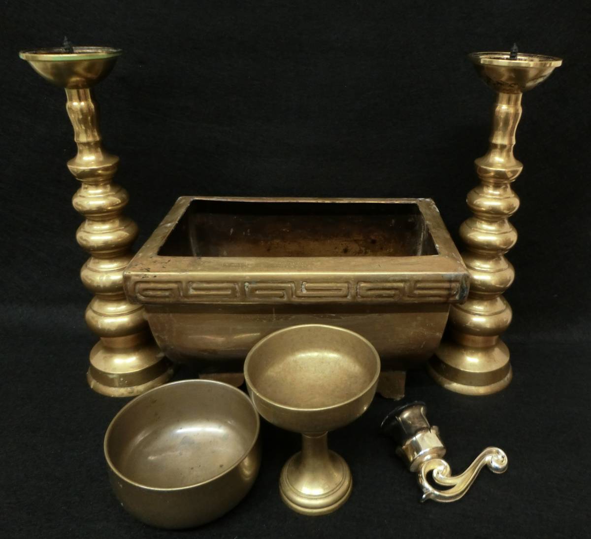 ヤフオク! -「仏具 蝋燭立て」(仏壇、仏具) の落札相場・落札価格