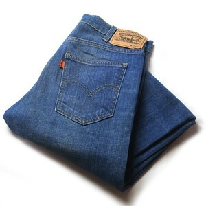 vintage clothing! Levi's リーバイス LVC 605 BIG E ハイウエスト スリム テーパード ジーンズ 42TALON オレンジタブ W30 メンズ 希少