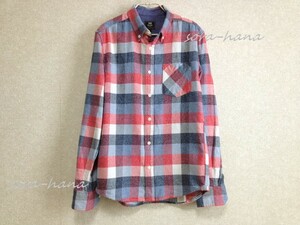  beautiful goods BEAMS HEART check pattern flannel shirt S