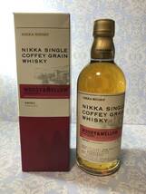 NIKKA SINGLECOFFEYGRAINWHISKY蒸溜所限定WOODY &MELLOWウッディ&メロウ　シングルカフェグレーン_画像1