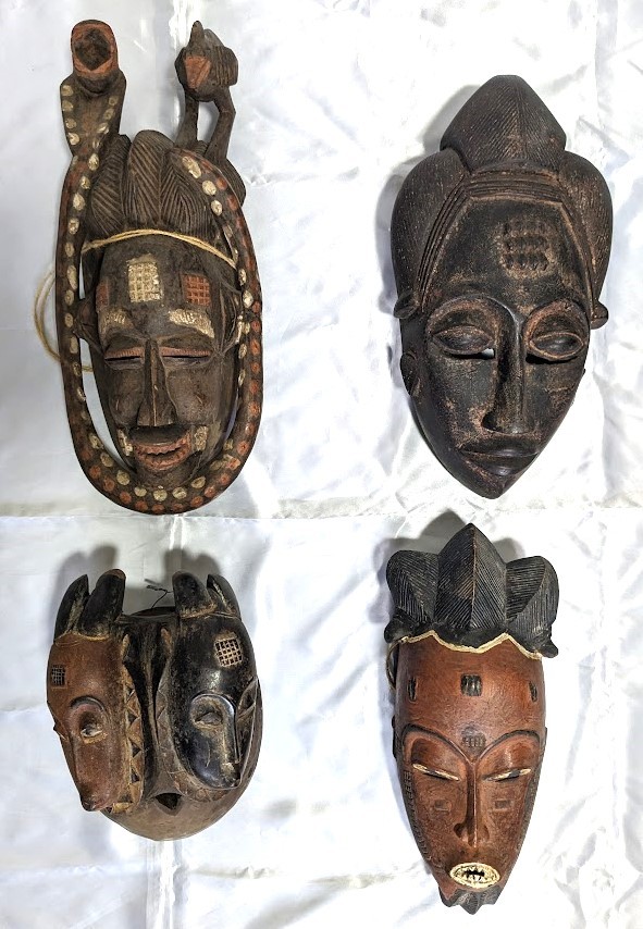 ヤフオク! -「アフリカ 仮面」(彫刻、オブジェ) (美術品)の落札相場 